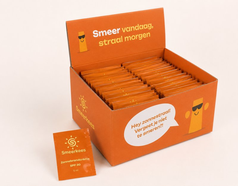 Gepersonaliseerde zonnezakjes Smeerkees