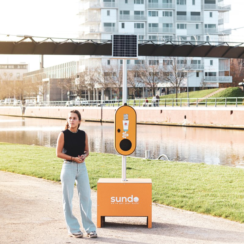 Zonnebrandpaal Sundo
