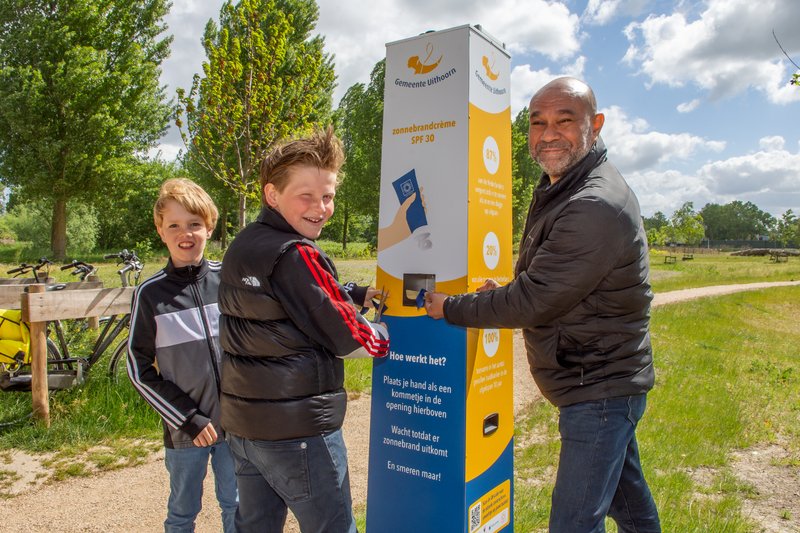 Zonnebrandpaal Smeerkees